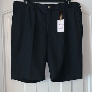 MEN’S BLACK PETER MILLAR CROWN SPORT GOLF SHORTS